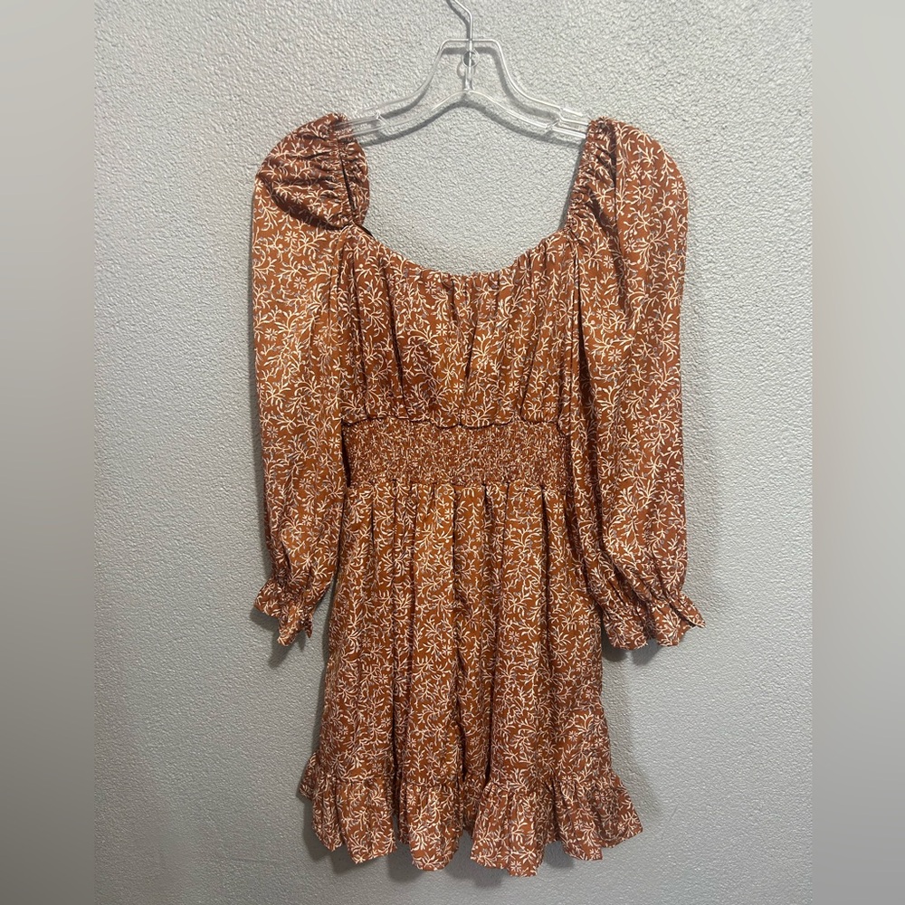 She + Sky brown dress size small - Picture 3 of 8